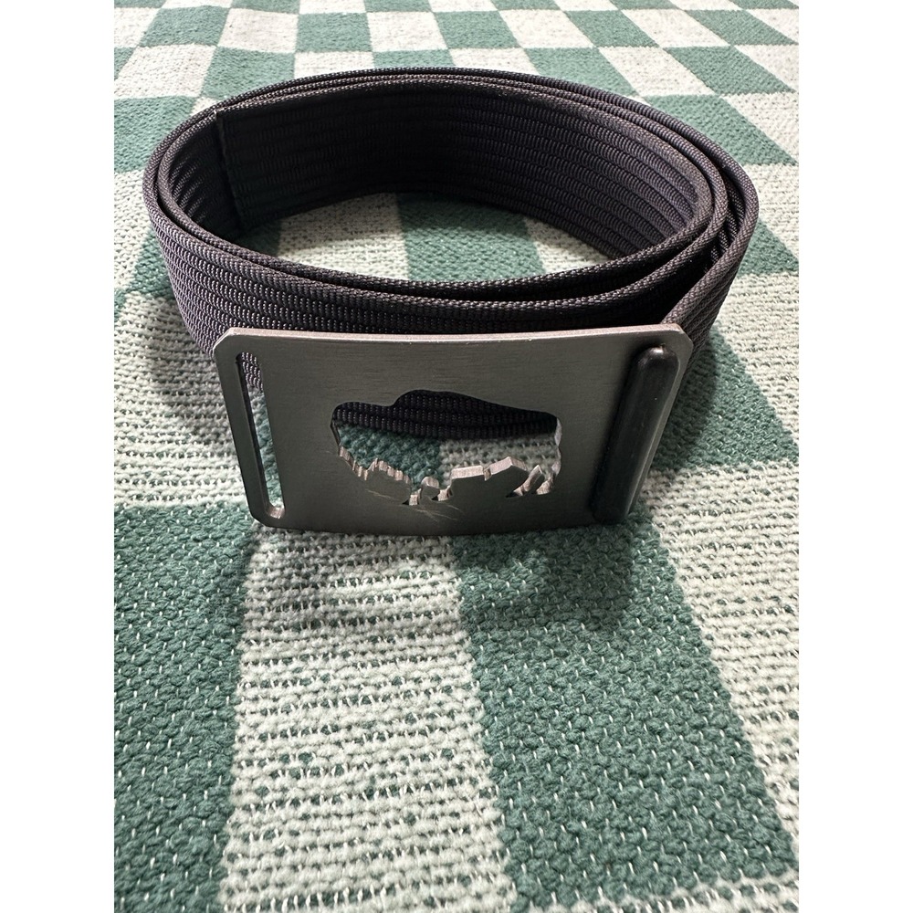 GRIP6 Buffalo Belt 1.5" Nylon Web Adjustable No Holes Outdoor USA Made